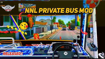 🎀🛑ASHOK LEYLAND REALISTIC BUS MOD||NNL PRIVATE BUS MOD||Bussid V4.3||Ani