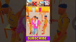 Indian Bike Driving 3D Vs Indian Theft Auto Simulator pulice | bike challenge 😱 | #automobile #gta
