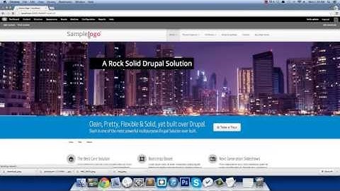 Change Site Logo - Slash Responsive Drupal Theme