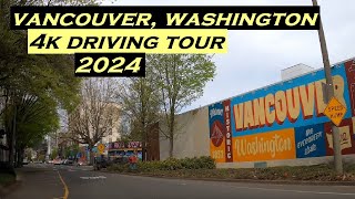 Vancouver, Washington | 4k Driving Tour | 2024