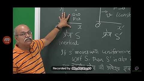 Ep-2 Galilean transformation by HC Verma in hindi || quantum mechanics
