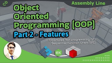 2. PLC Object Oriented Programming OOP of Assembly Line by Codesys simulated in factory IO #tutorial