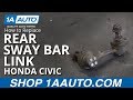 How to Replace Rear Sway Bar Link 2001-05 Honda Civic