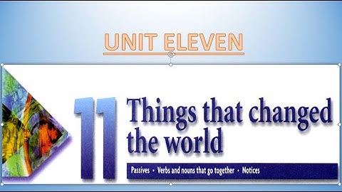 New Headway Plus Pre-intermediate book - UNIT 11