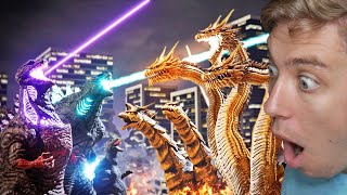 Reacting To EVOLUTION of KING GHIDORAH (1964-2019)