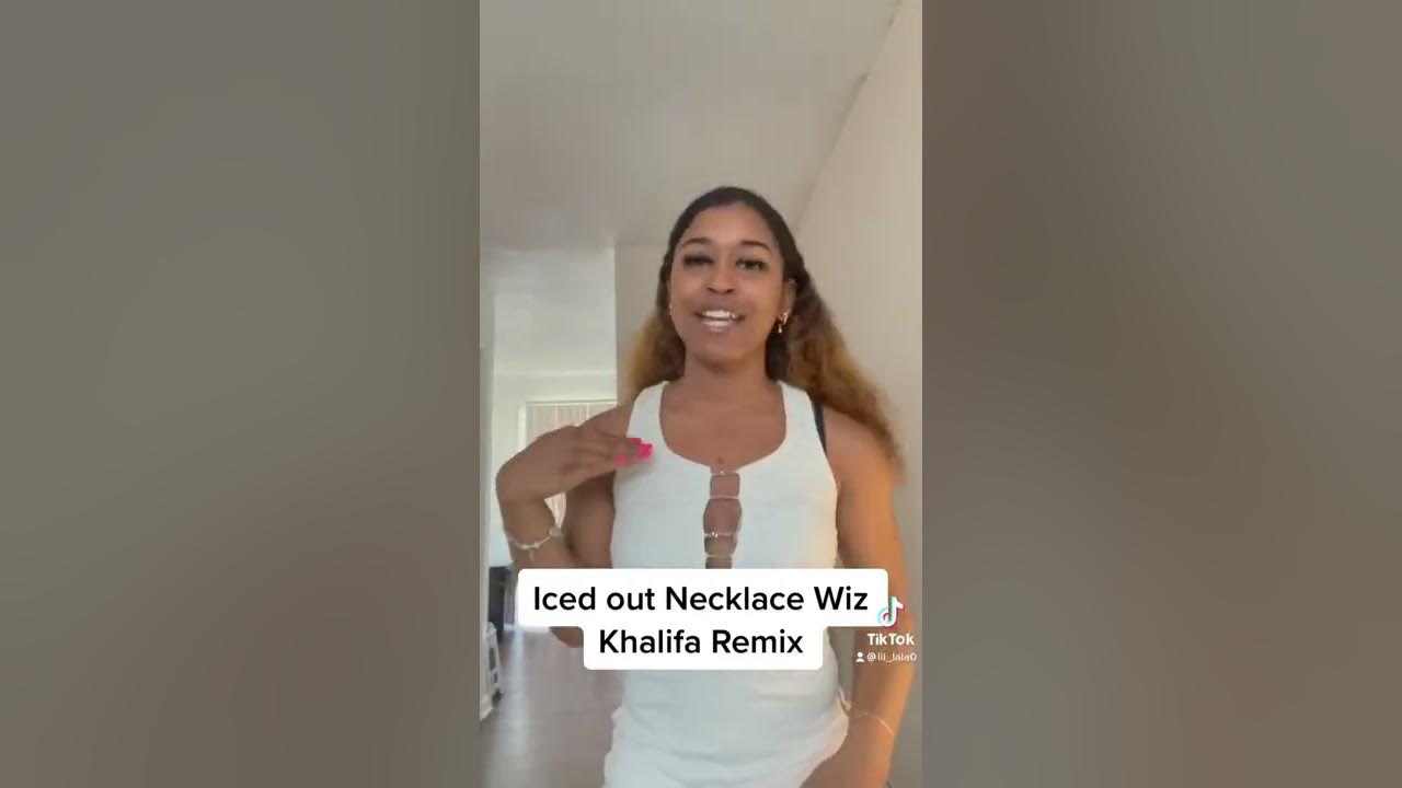 Wiz Khalifa Iced Out Necklace My Girl Gotta Girlfriend Wiz Khalifa- Iced Out Necklace Remix - YouTube