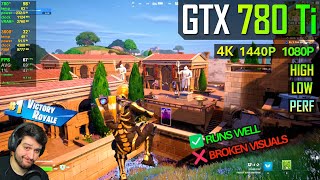 The GTX 780 Ti in Fortnite Chapter 5 !!