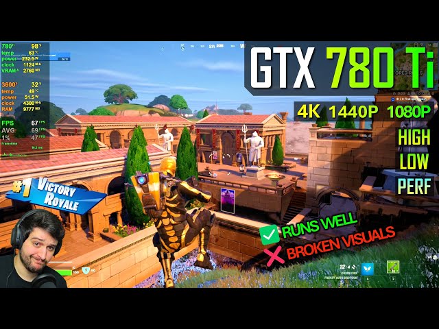 The GTX 780 Ti in Fortnite Chapter 5 !! - YouTube