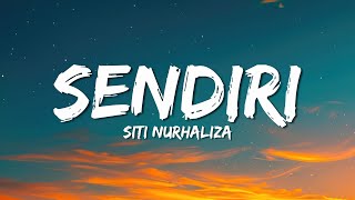 Siti Nurhaliza - Sendiri（ Lyric Video)