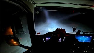 Snowstorm at the end of the world POV Truck Driving Norway 4K60 Volvo FH540 Trip to Hammerfest 4/6