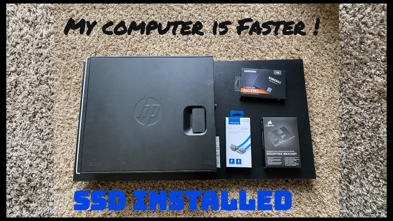 HP Compaq Pro 6300 Sff Install Second Hard Drive - YouTube