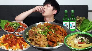 Alcohol snacks made with special parts of chicken and pork 🐟 MUKBANG REALSOUND ASMRATING SHOW