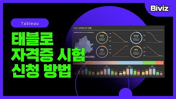 태블로(Tableau) 자격증 시험 신청 방법 | 응시료 | 준비물 | 주의사항