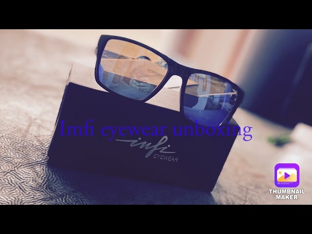 Infi eyewear unboxing 