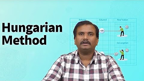 Hongaarse Methode door dhr. S Srikanth