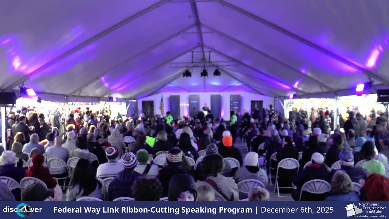 Federal Way Link Ribbon-Cutting Speaking Program