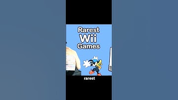 What’s the Rarest Wii game? 🤔
