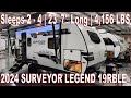 New 2024 surveyor legend 19rble camper by forestriver rvs at couchs rv nation a rv review tour