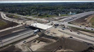 Construction update for massive I-69 infrastructure project south of Indianapolis