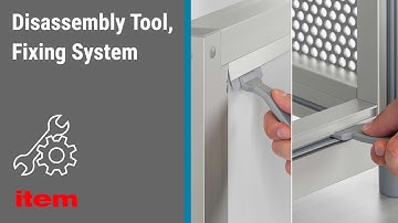 Instruction - Disassembly Fixing System, quick and easy