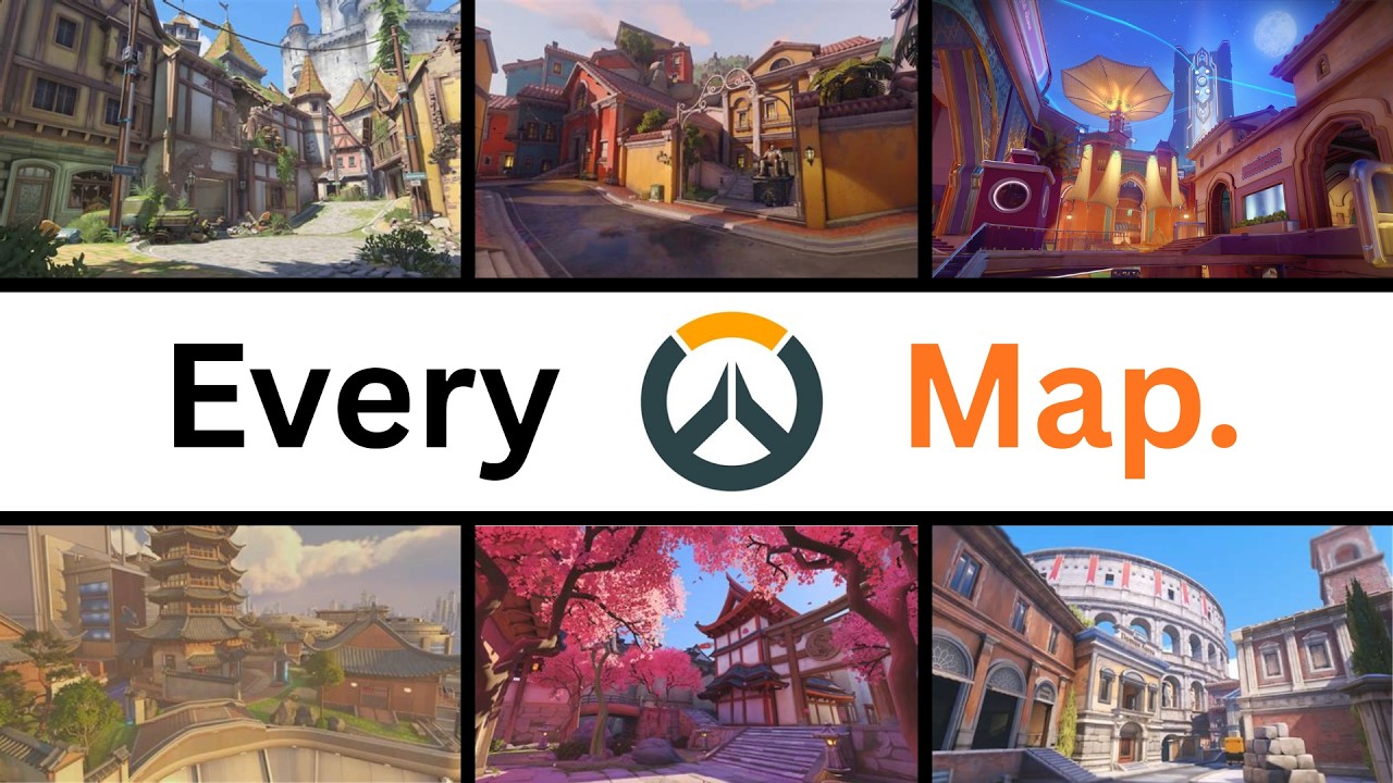 Owha Map Reviewing Every Map in Overwatch - YouTube