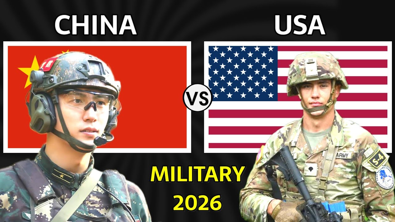 China vs USA Military Power Comparison 2026 - YouTube