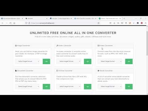 Convert Online Files Python Script 100+ Conversion Tools - YouTube