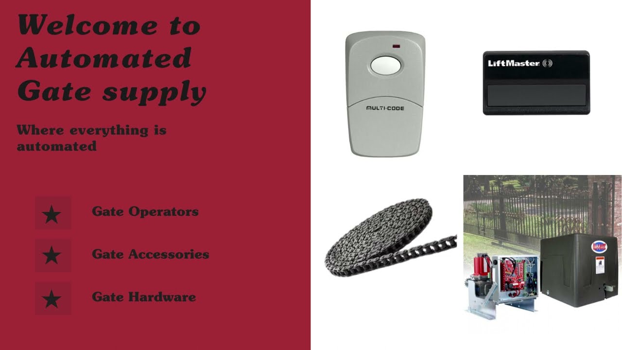 Automated Gate Supply Slideshow
