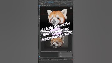A Little Secret for Hair Rendering Make Hair Softer!