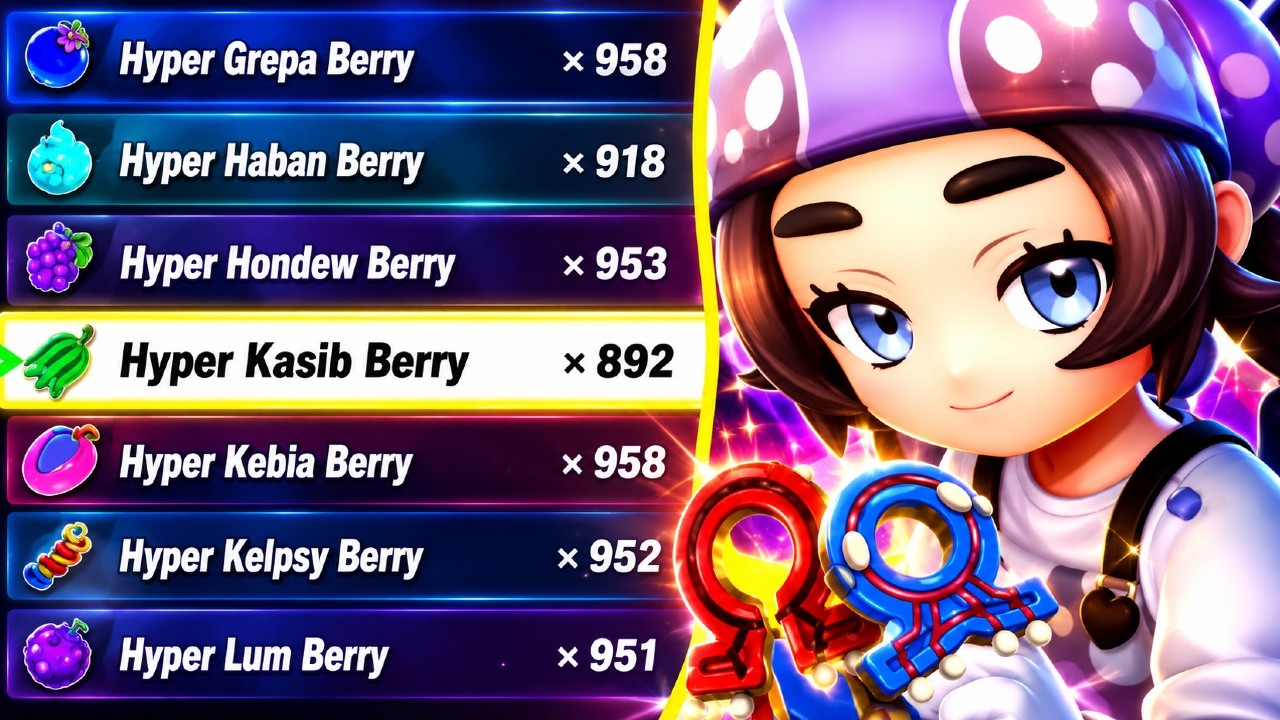 Hyper Berry Get UNLIMITED Hyper Berries NOW in Pokémon Legends ZA DLC - YouTube