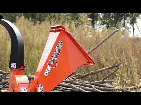 Video: Професионална дробилка за клони MÜLLER PRO DGS1500, 15.0 к.с., 120 мм