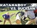 Survival Saw Shootout- Katanaboy V.s. Bucksaw