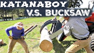 Survival Saw Shootout Katanaboy V.s. Bucksaw