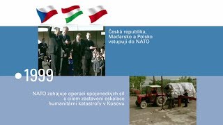 Dějiny NATO - Video timeline (NATO video timeline CZECH)