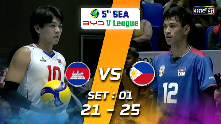 Cambodia 🇰🇭 vs  Philippines 🇵🇭 | Highlight (SET 1) | 12 ก.ค. 68 | SEA V.League