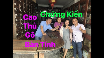 Hiền Hoàng Vlog #18 Thầy Thuốc Đông Y Dạy Bấm Bàn Tính Cổ Xưa Của Trung Quốc