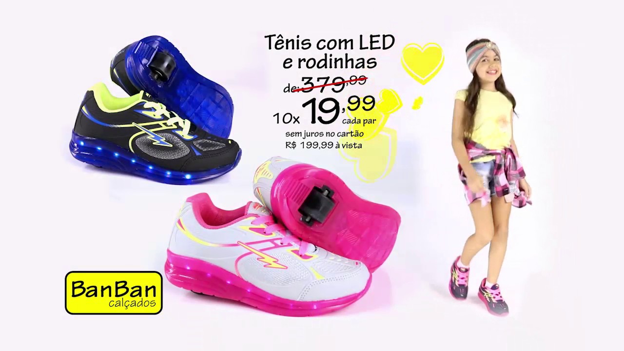 banban calçados tenis feminino