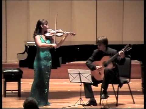 Nazrin Rashidova and Stanislav Hvratchilkov | Paganini - Sonata in E minor (2004)