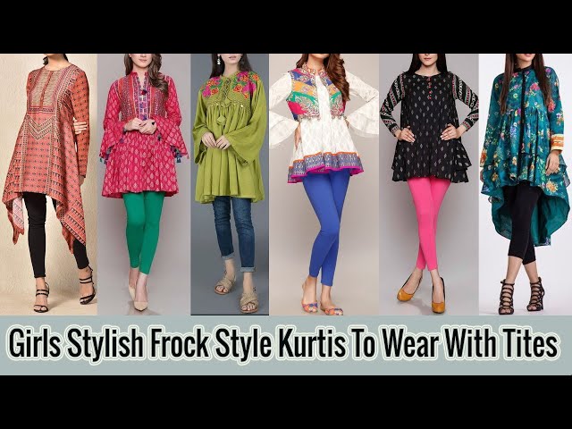 Buy online Round Neck Printed Flared Kurti from Kurta Kurtis for Women by  Showoff for ₹1629 at 65% off | 2024 Limeroad.com