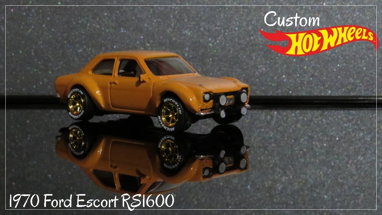Hot wheels customs ( datsun & ford escort ) #review. 