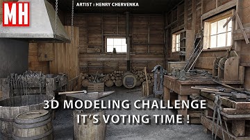 The 3D Modeling challenge is done, It