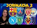 REACCIÓN CHAMPIONS LEAGUE - JORNADA 2 🔴EN VIVO