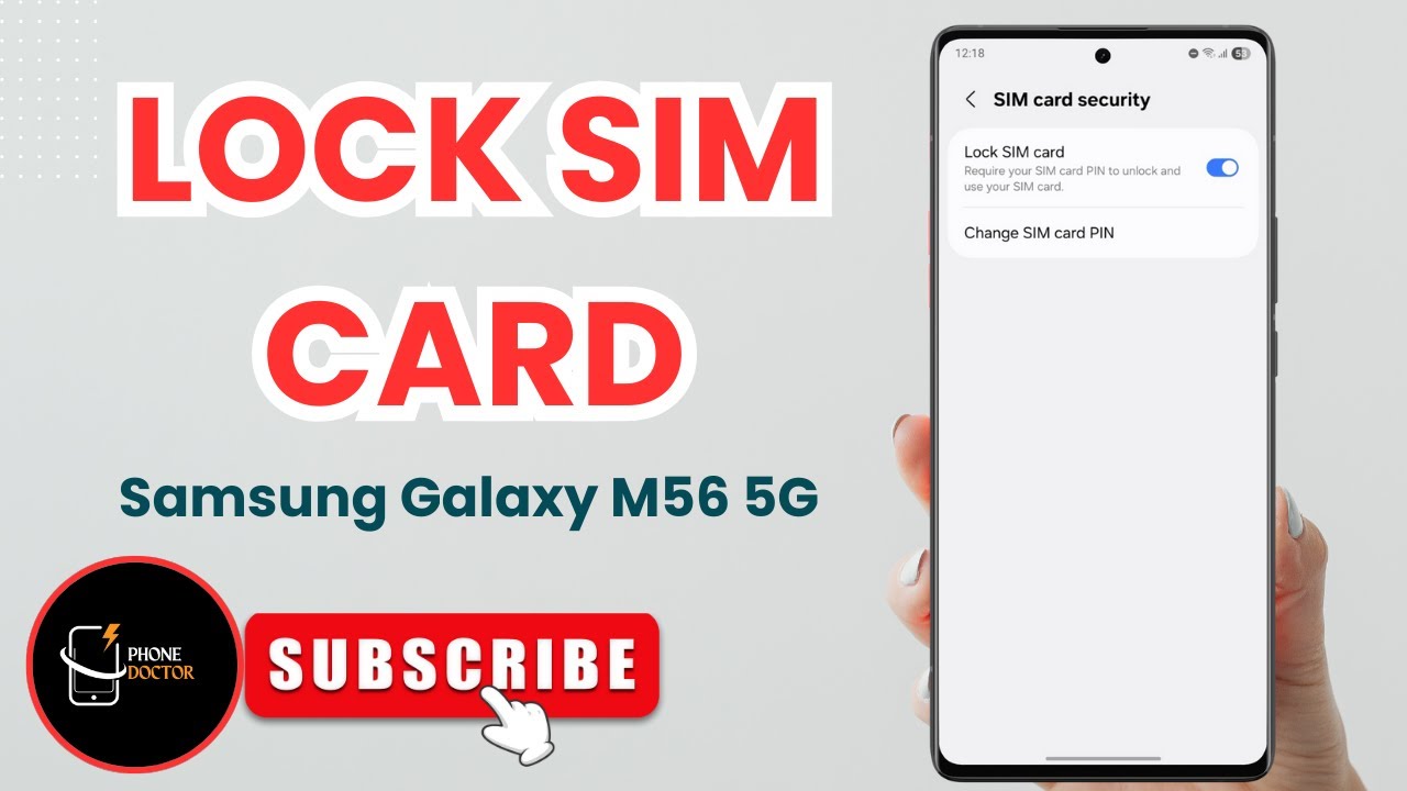 How to Lock SIM Card on Samsung Galaxy M56 5G – Easy Step by Step Guide!