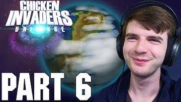 Exploring a Wormhole! Chicken Invaders Universe: Rise to the Top! Full Walkthrough Part 6