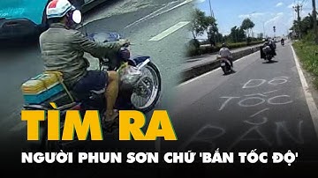 Công an TP.HCM tìm ra người phun sơn chữ 