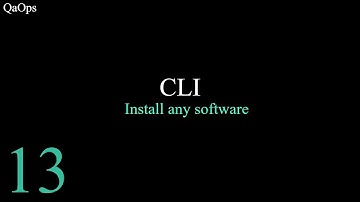 CLI | Install software