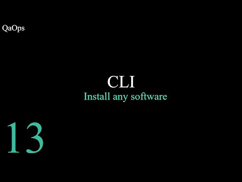 CLI | Install software