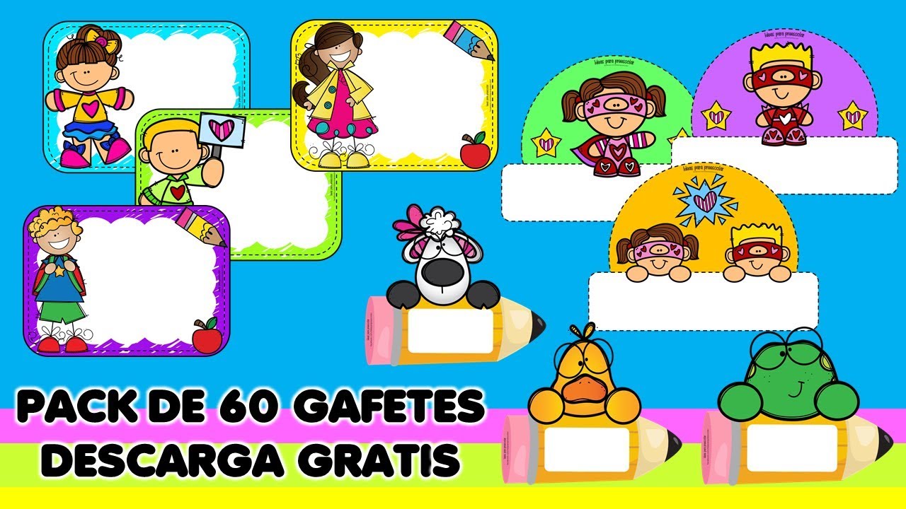 PACK 60 GAFETES/DESCARGA GRATIS - thptnganamst.edu.vn