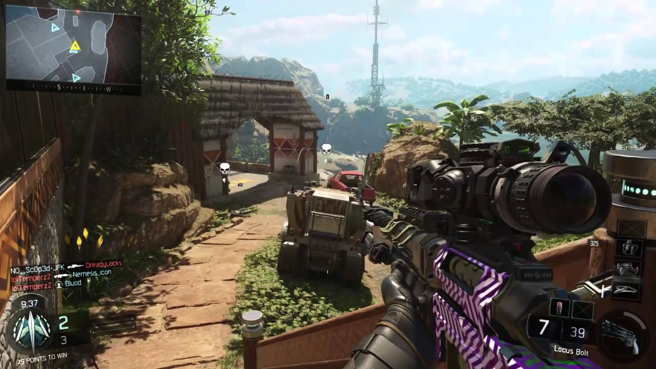 BO3 Cross Map No-Scope!!!
