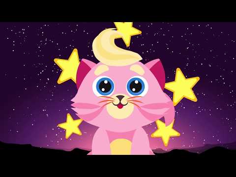 Розовый котёнок - Колыбельная песня для детей | Мультик | Детские песни | Учим вежливые слова | 0+